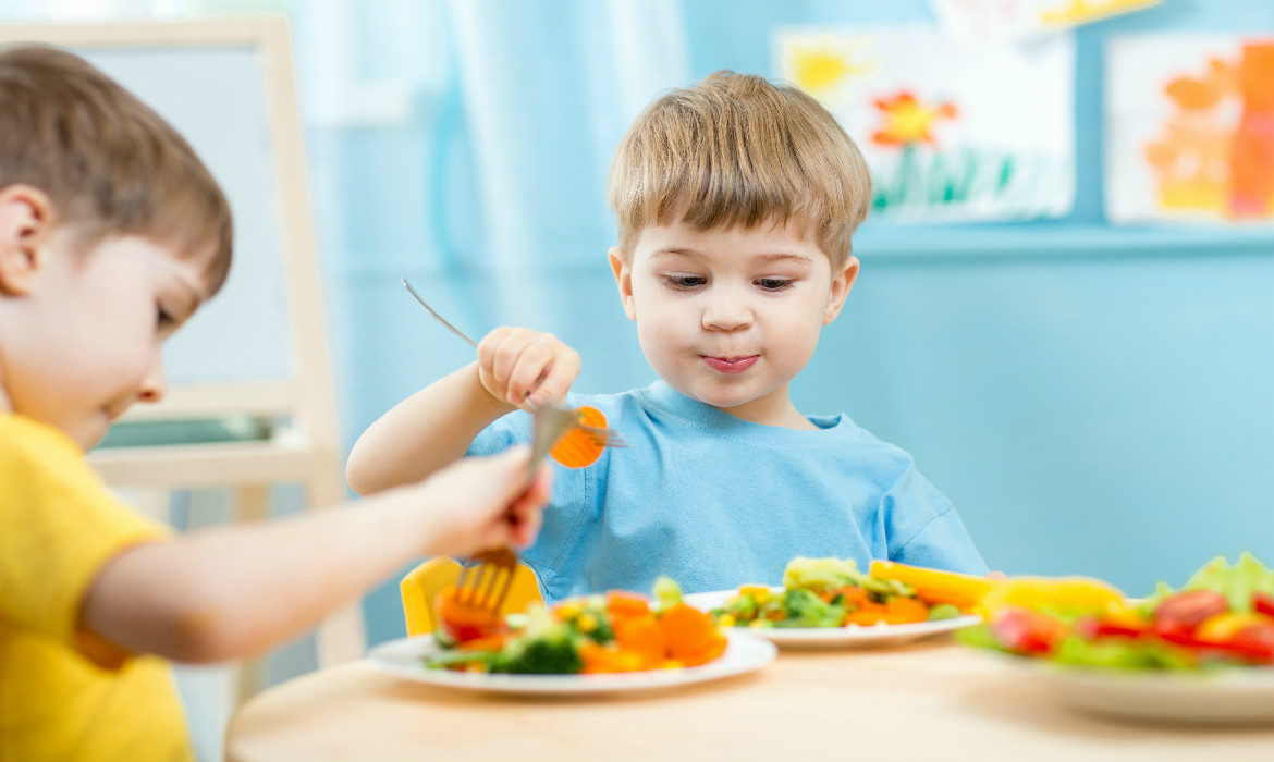 alimentação infantil saudável